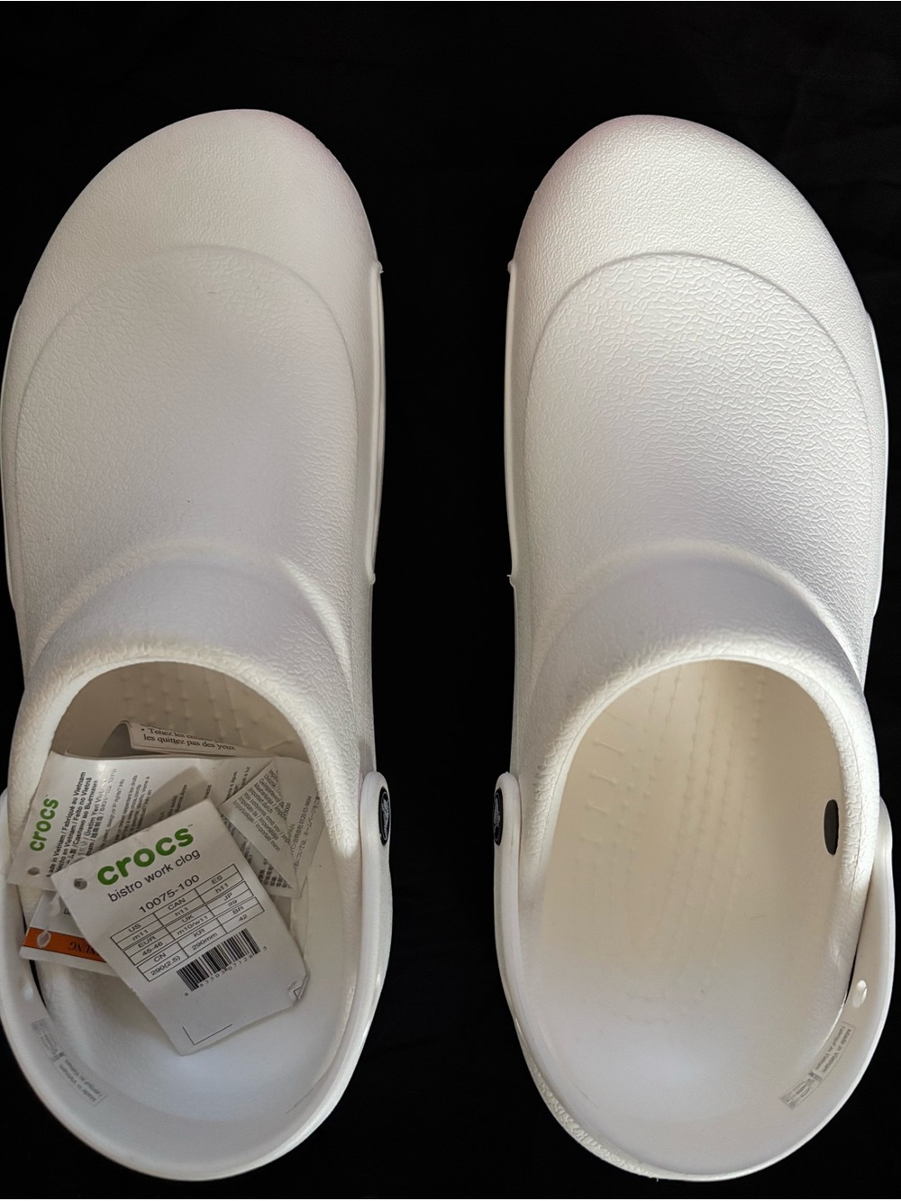 CROCS Bistro work Clogs in White